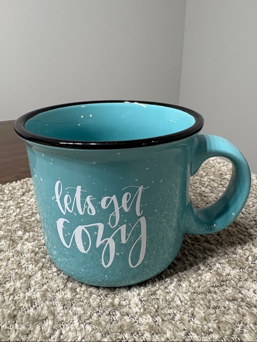 Coffee mug - “lets get cozy”